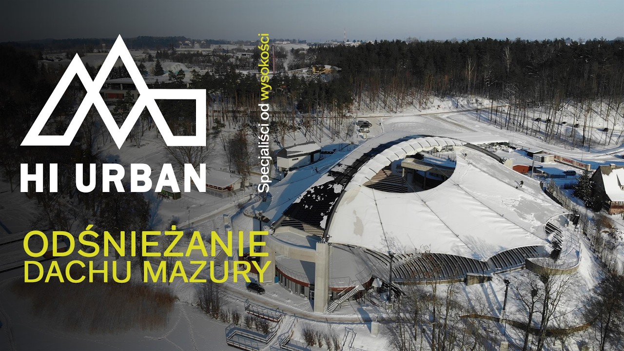 HI URBAN - Odśnieżanie alpinistyczne dachów dla obiektów użyteczności publicznej